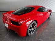 2011年フェラーリ458イタリヤ(写真)