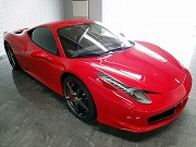 2011年フェラーリ458イタリヤ(写真)