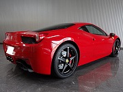 2011年 フェラーリ458イタリヤ(写真)