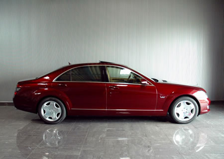 2007年　メルセデスベンツS600ロング(写真)